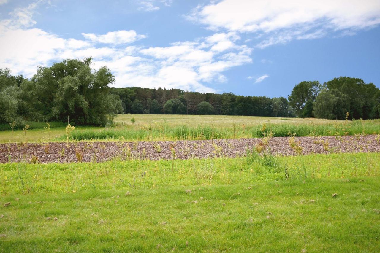 Villa Reetidyll Am Haff Pepelow Exterior foto