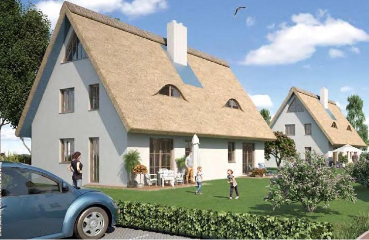 Villa Reetidyll Am Haff Pepelow Exterior foto